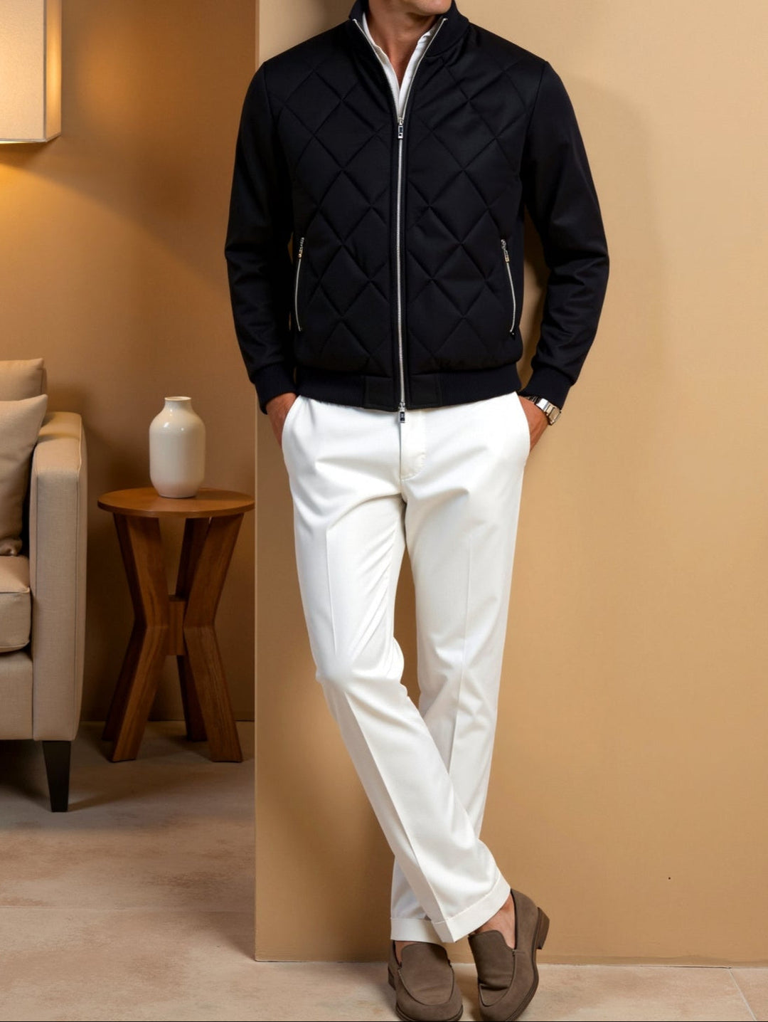 Drune | Klassische Winter Steppjacke