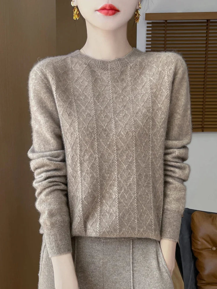 Drune | Klassischer Merino-Wollpullover für Frauen