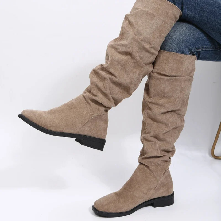 Drune | Kniehohe Stiefel für Frauen – Stylisch & Bequem Unterstützung