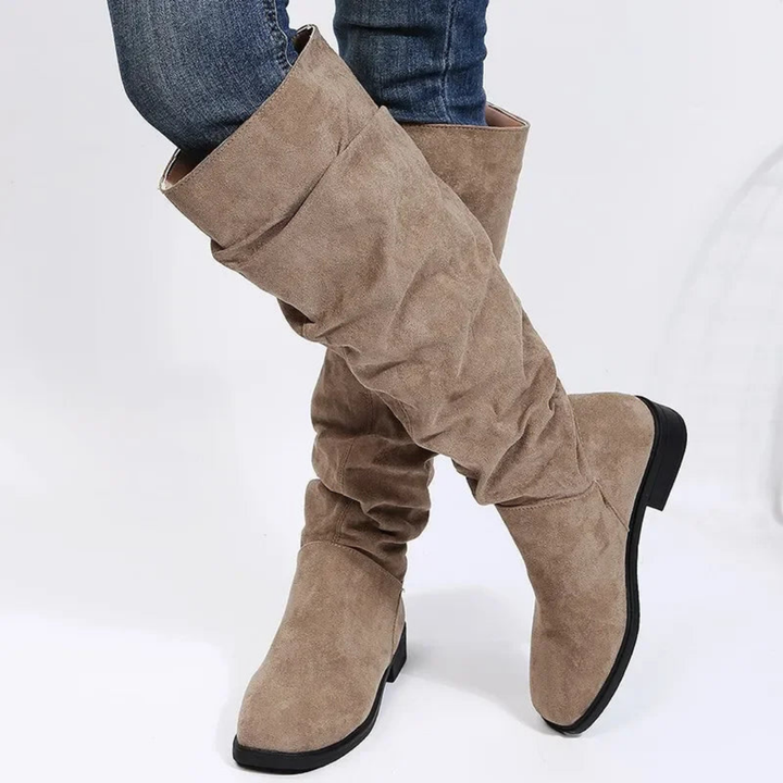 Drune | Kniehohe Stiefel für Frauen – Stylisch & Bequem Unterstützung