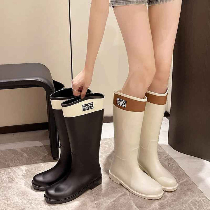 Drune | Hohe Regenstiefel - Leichtgewichtige wasserdichte Gummisohle mit rutschfester Sohle