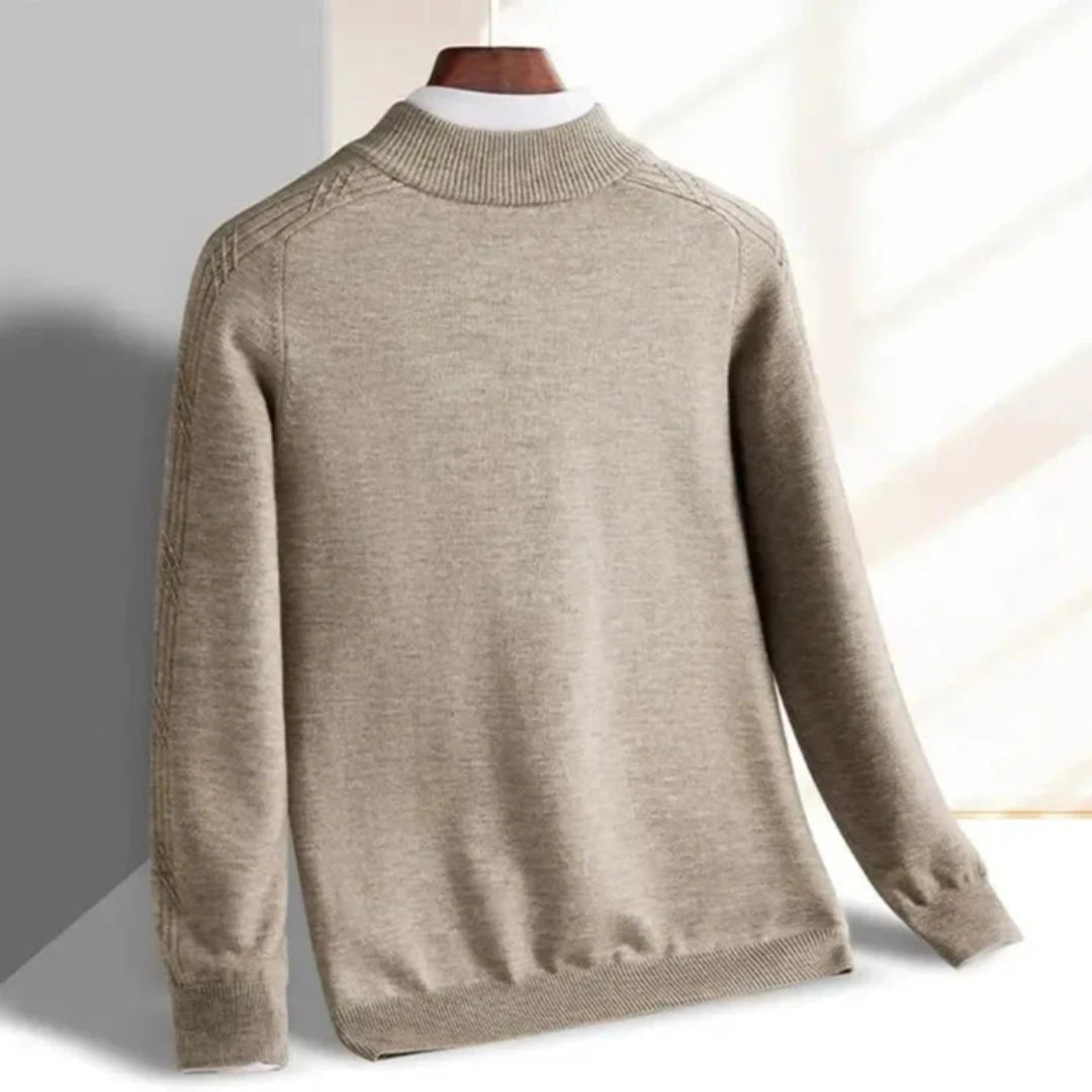 Drune | Strickpullover für Herren - Rippenstruktur, leicht - Normale Passform