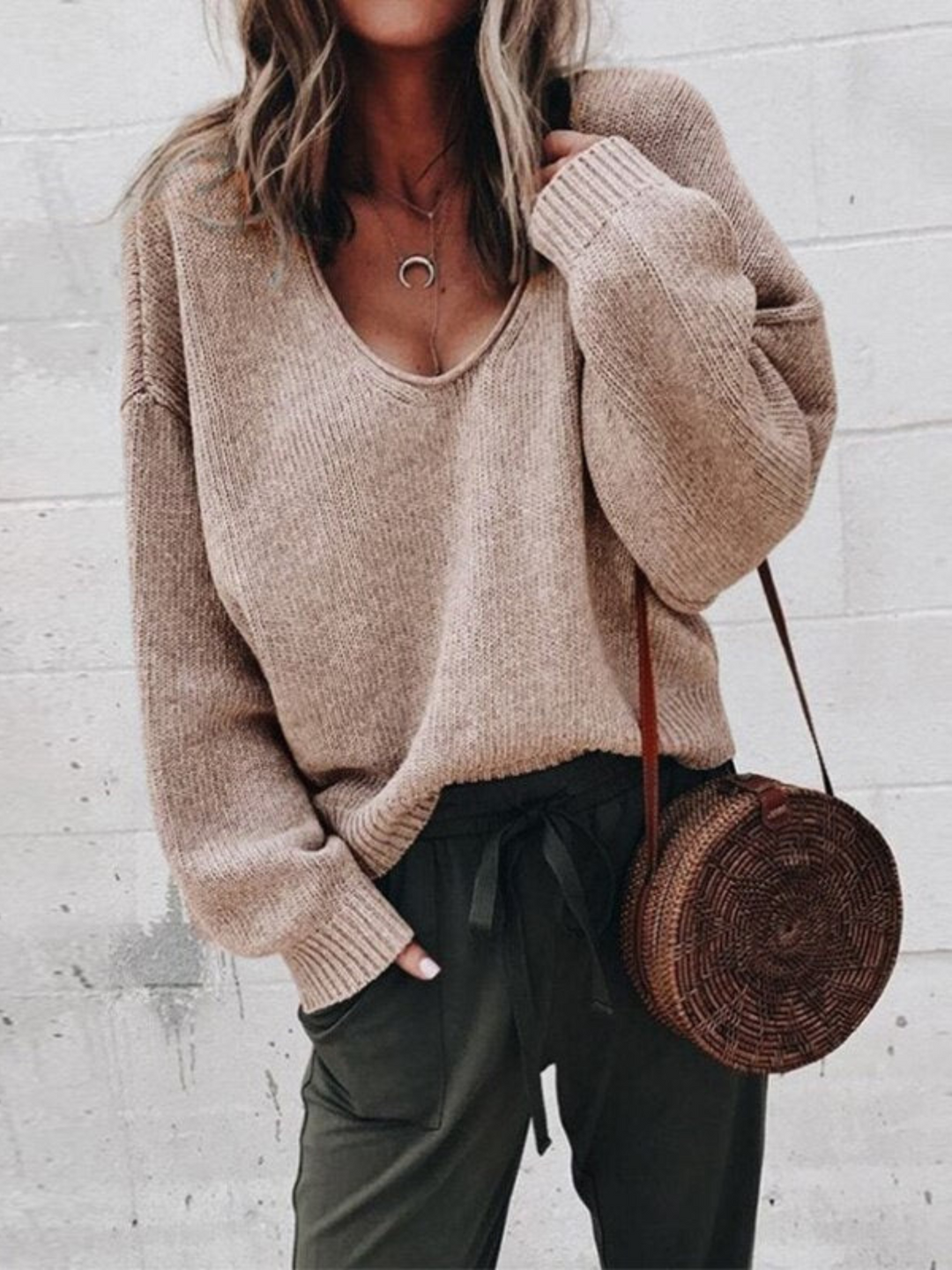 Drune | Strickpullover für Frauen - Figurschmeichelnde Passform