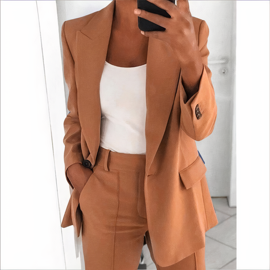 Drune | Blazer Set Jacke und Hose für Damen