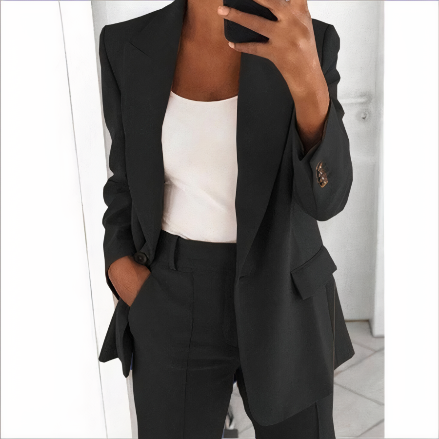 Drune | Blazer Set Jacke und Hose für Damen