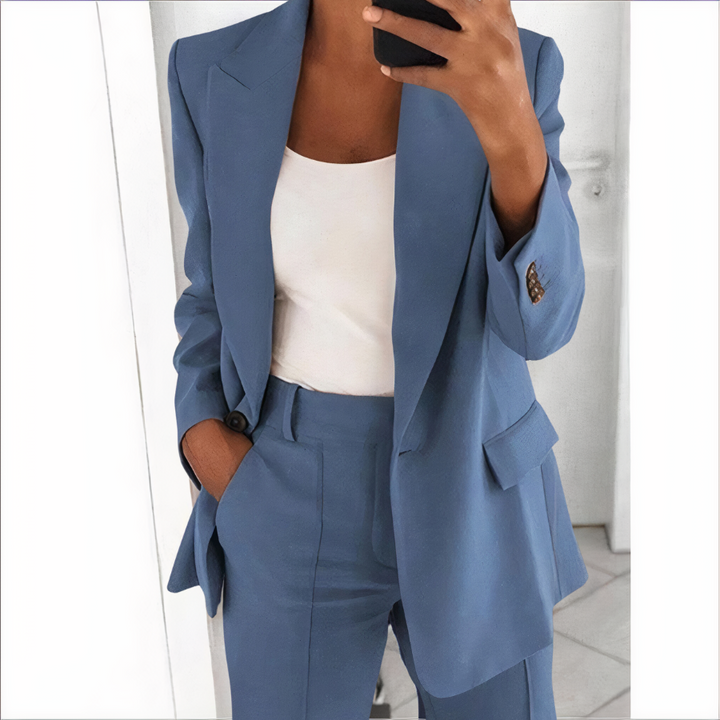 Drune | Blazer Set Jacke und Hose für Damen