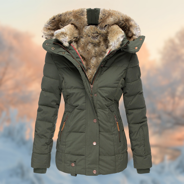 Drune | Wattierte Jacke mit Warmem Plüschfutter für Kalte Tage