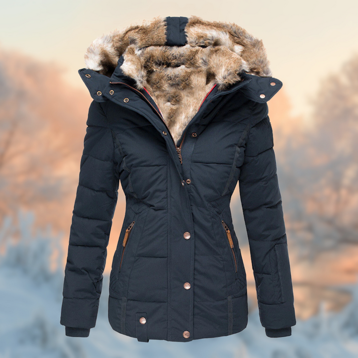 Drune | Wattierte Jacke mit Warmem Plüschfutter für Kalte Tage
