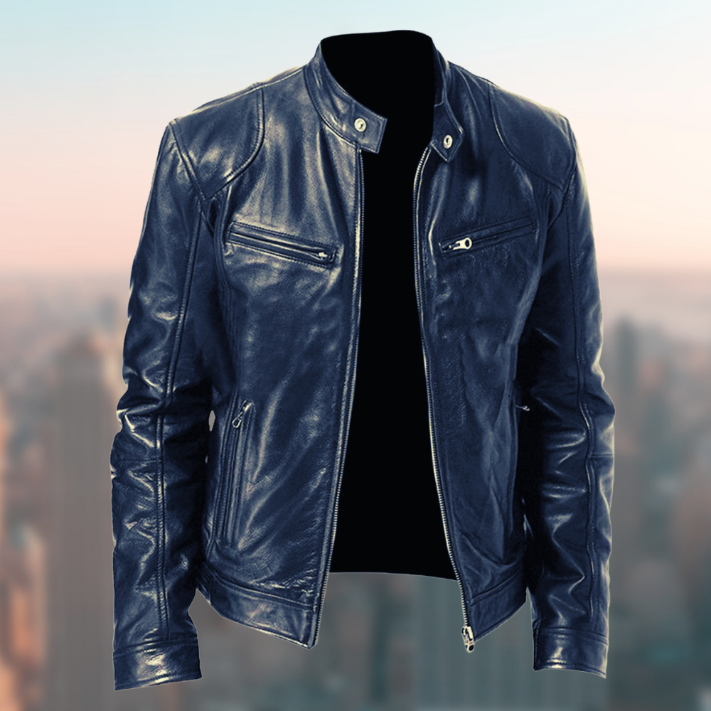 Drune | Zeitlose Lederjacke für Herren