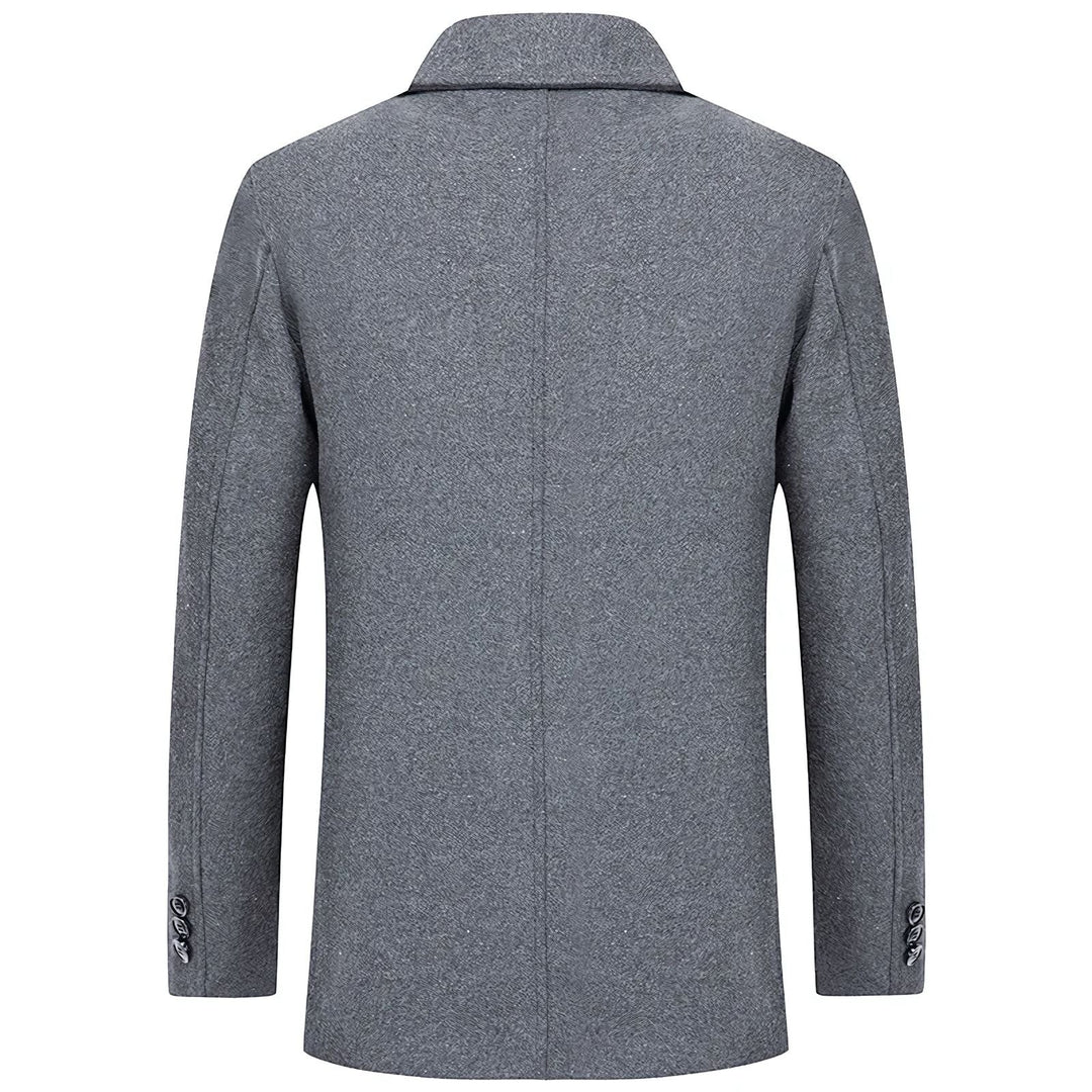 Drune | Trenchcoat Einreiher Tailliert Wintertrenchcoat