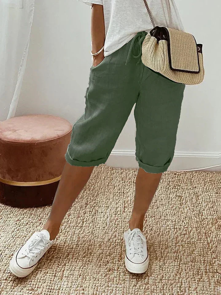 Drune | Damen-Shorts aus Baumwolle