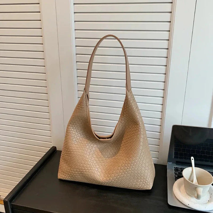 Drune | Tasche Vegan Leder Alltag Gewebte Tasche Schultertasche