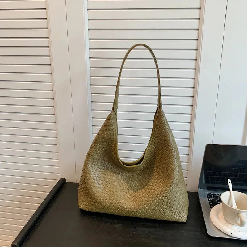 Drune | Tasche Vegan Leder Alltag Gewebte Tasche Schultertasche