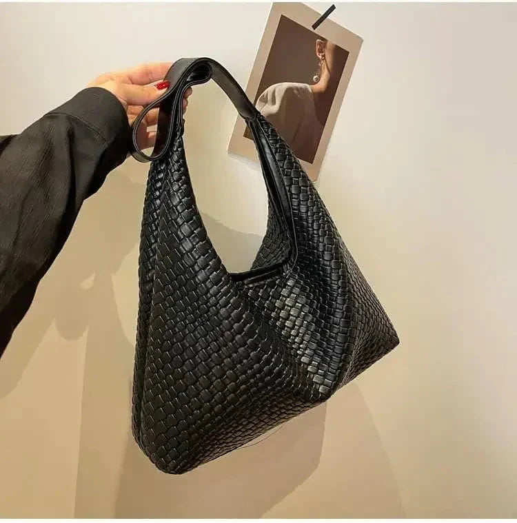 Drune | Tasche Vegan Leder Alltag Gewebte Tasche Schultertasche