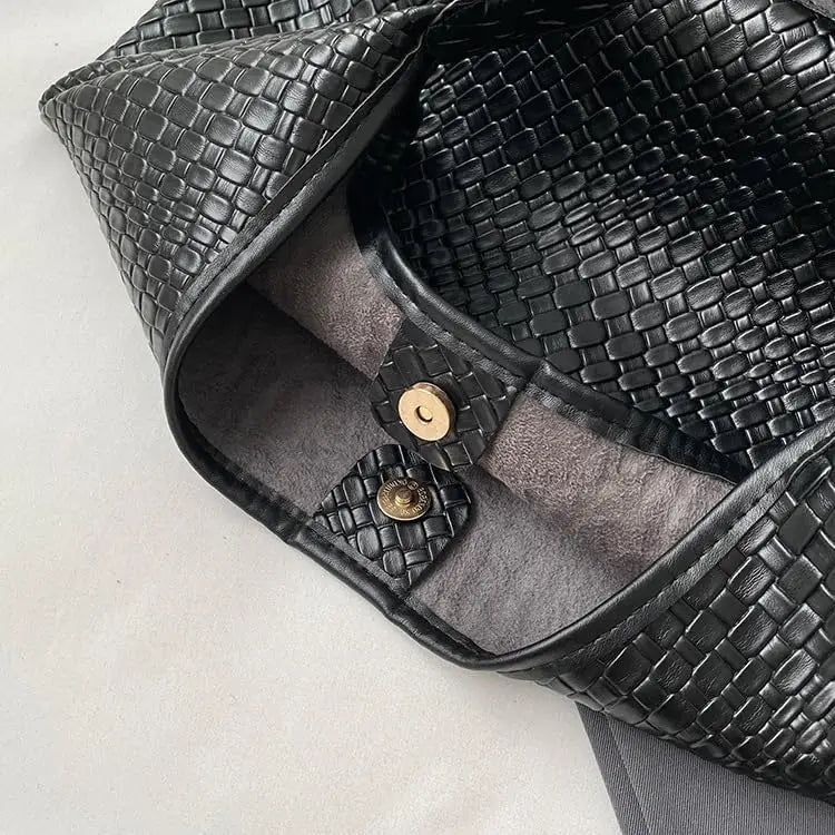 Drune | Tasche Vegan Leder Alltag Gewebte Tasche Schultertasche