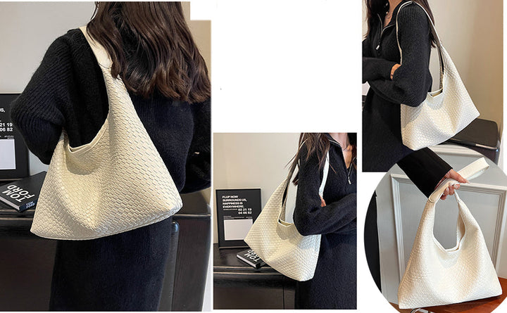 Drune | Tasche Vegan Leder Alltag Gewebte Tasche Schultertasche