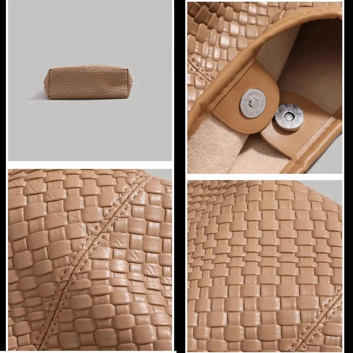 Drune | Tasche Vegan Leder Alltag Gewebte Tasche Schultertasche