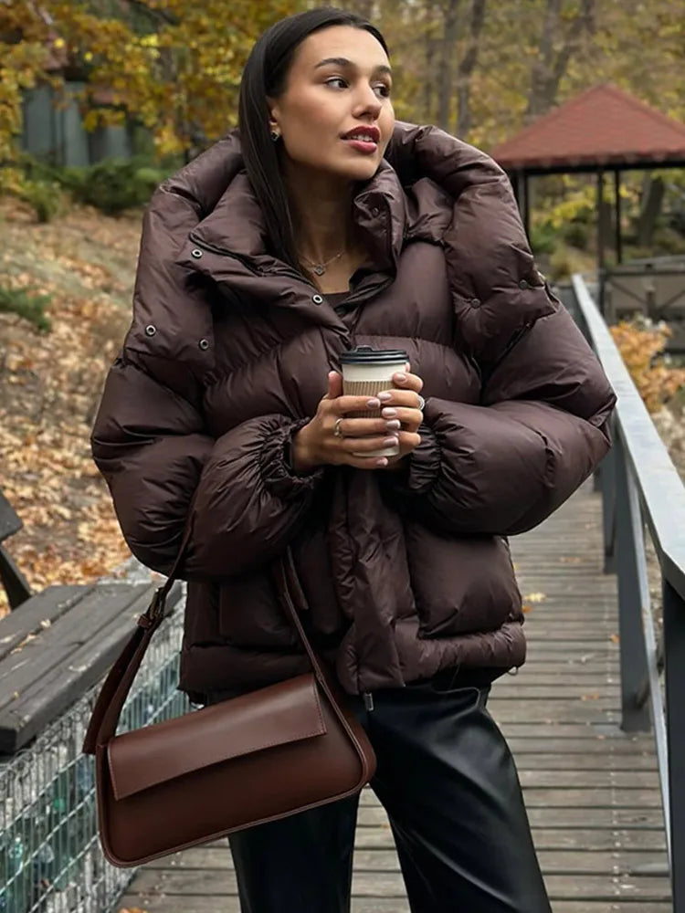 Drune | Jacke mit Kapuze - Bequeme und warme Mid-Layer-Jacke mit Reißverschluss und lockerer Passform
