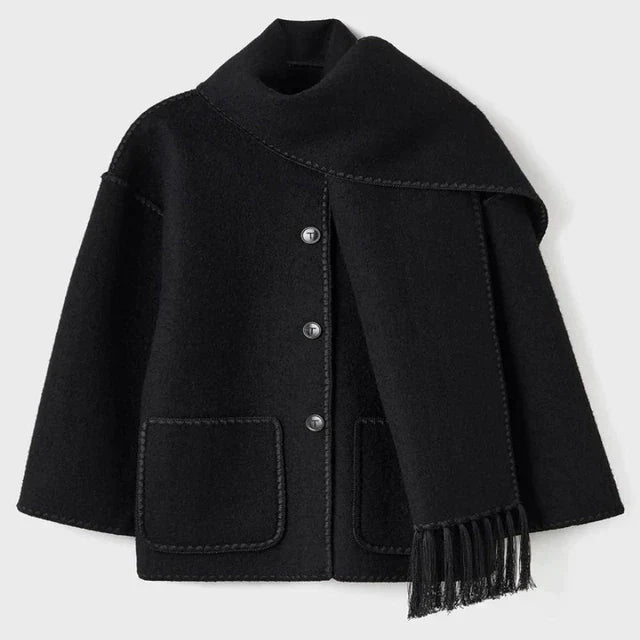 Drune | Blendenjacke - elegante oversized Damenwinteroberbekleidung