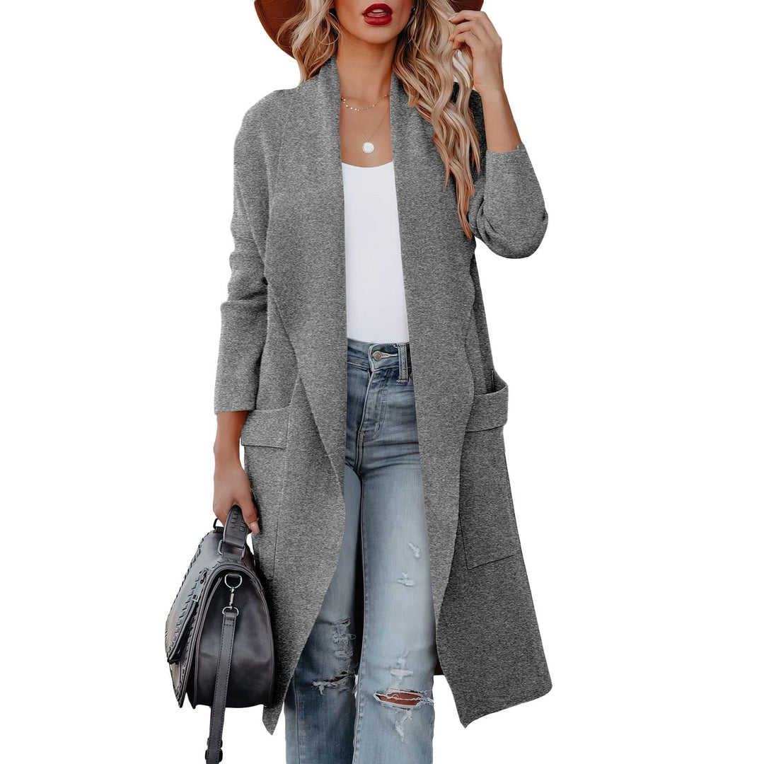 Drune | Eleganter Strick Winter Suede Mantel für Frauen