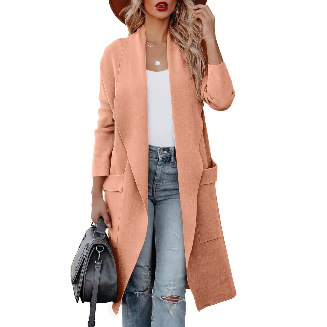 Drune | Eleganter Strick Winter Suede Mantel für Frauen