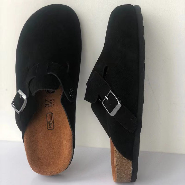 Drune | Unisex Leder Boston Sandalen: Stil und Qualität in einem