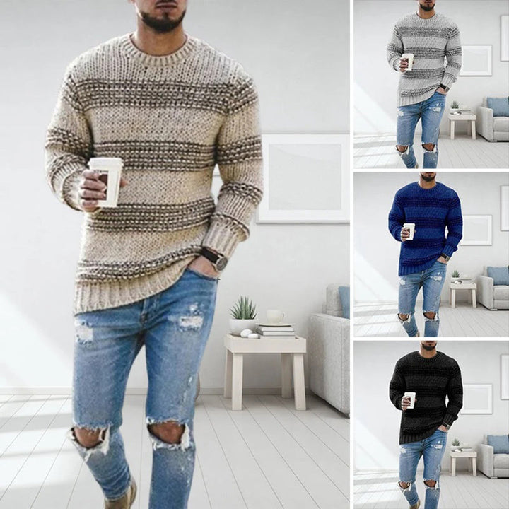 Drune | Grobstrickpullover im Norweger-Stil - Modischer Winterpullover für Freizeit & Alltag