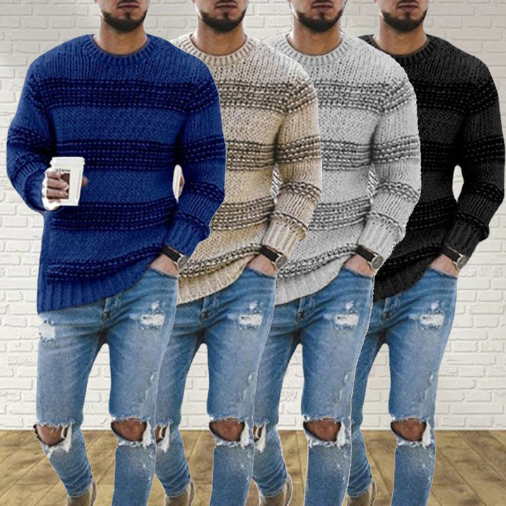 Drune | Grobstrickpullover im Norweger-Stil - Modischer Winterpullover für Freizeit & Alltag