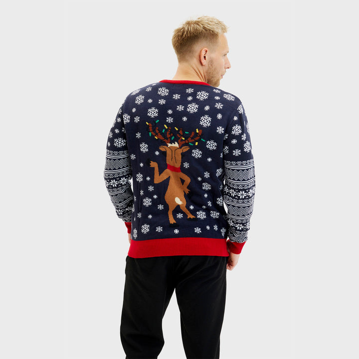 Drune | Jingle Bells Weihnachts-Pullover - Herren
