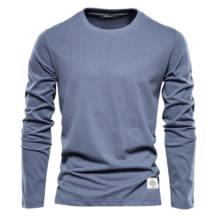 Drune - Stilvolle und Bequeme Klassische Lange Ärmel T-Shirt für Männer