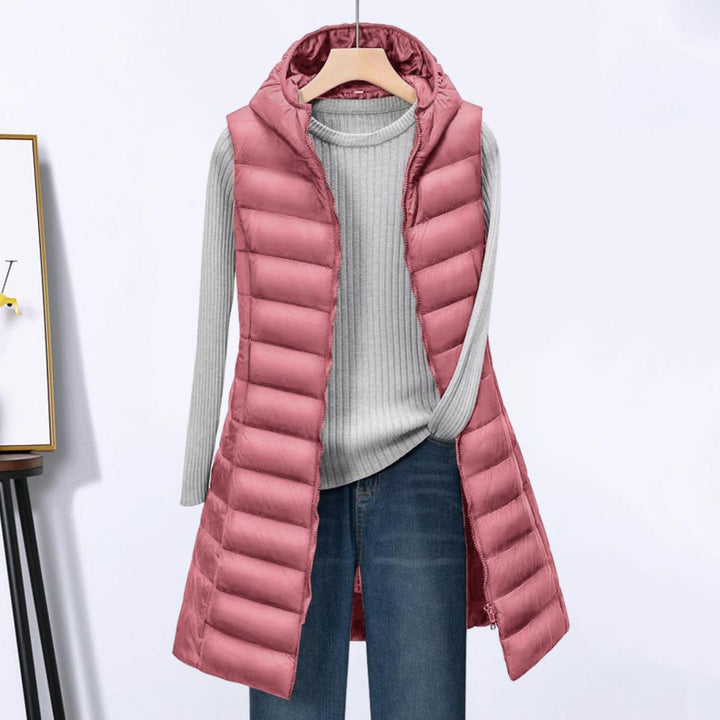 Drune Langer Bodywarmer | Bequeme, elegante, länger gefütterte Jacke