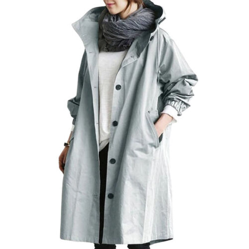 Drune | Modischer langer Trenchcoat Damen