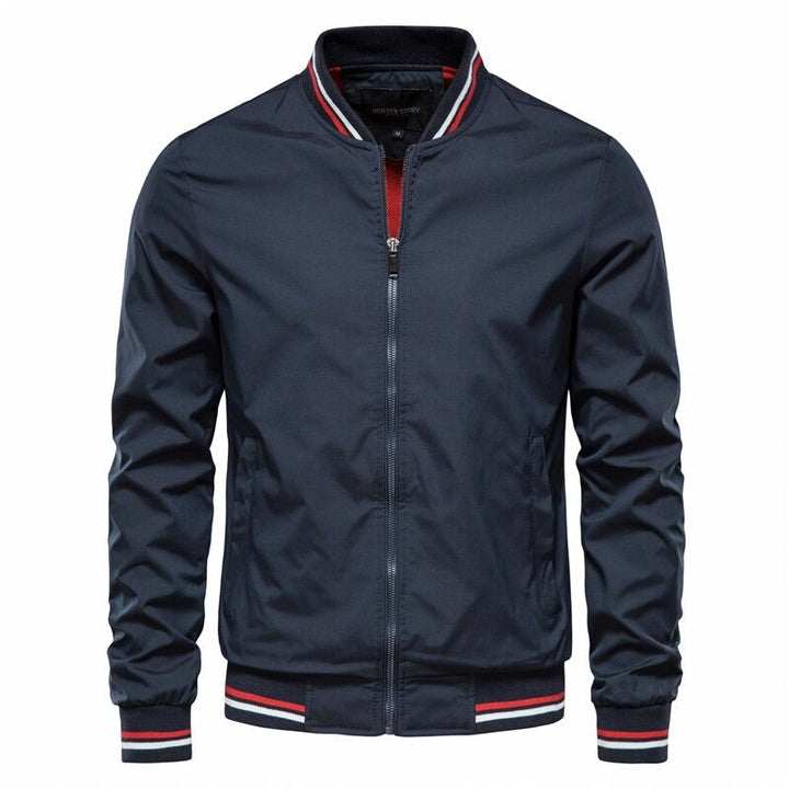 Drune | Lässige Schlanke Passform Sommer Herren Bomberjacke