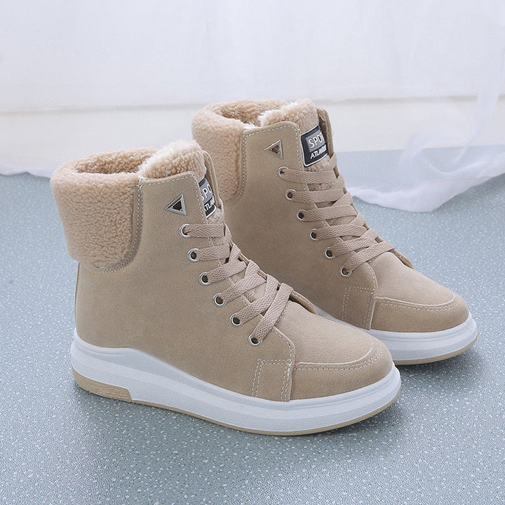 Drune | winterstiefel mit warmfutter | wasserabweisend und rutschfest