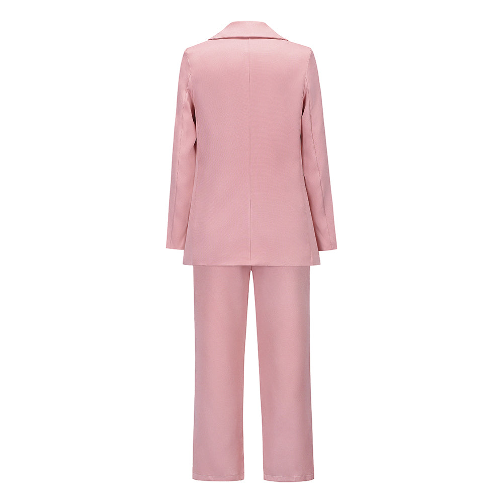 Drune | Revers Doppelreiher Blazer und Gerade Hose Satz