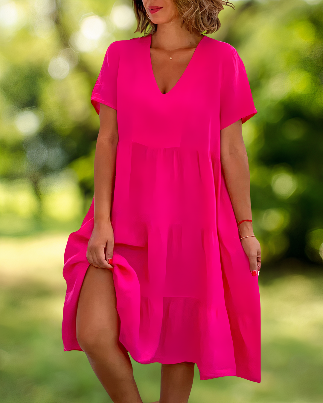 Drune | Baumwoll-Leinen Kleid