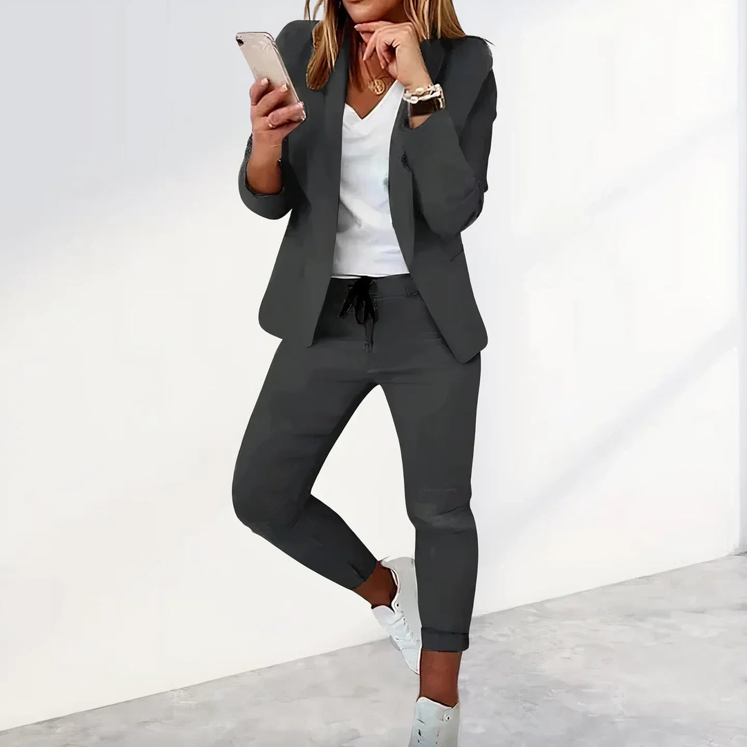 Drune | Lässiges Blazer und Jogginghosen-Set