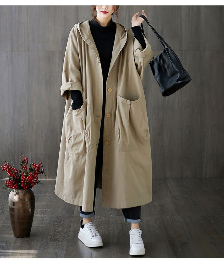 Drune | Übergroße Wasserdichte Windbreaker-Jacke