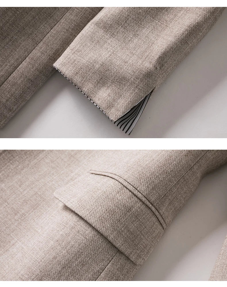 Drune | lässiger Blazer mit langen Ärmeln