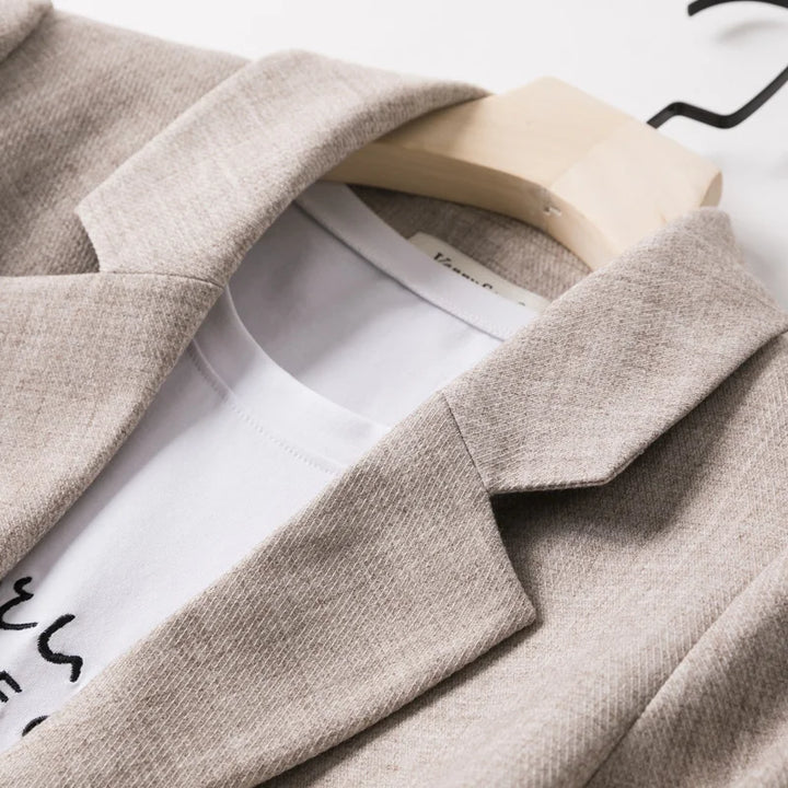 Drune | lässiger Blazer mit langen Ärmeln
