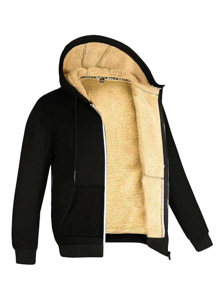 Drune | Winterjacke Herren - Warme Ergonomische Hoodie
