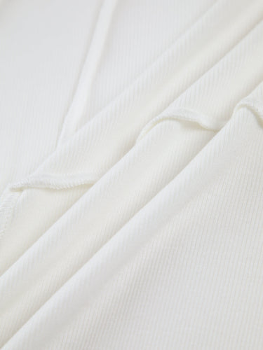Drune | Oberteil Rundhalsausschnitt schmale Passform Basic Langarmshirt Damenbekleidung