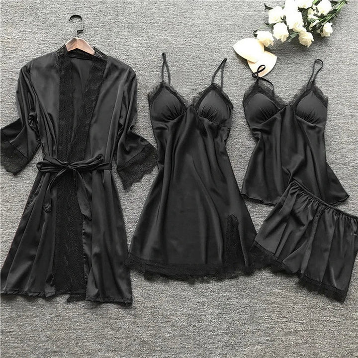 Drune | Satin Pyjama Satz