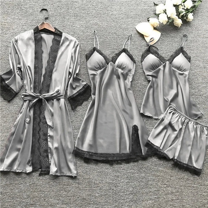 Drune | Satin Pyjama Satz