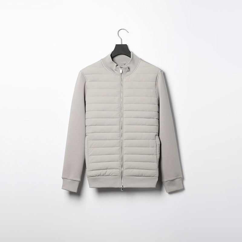 Drune | Ärmel Weste Reißverschluss Gepolstert Sommerjacke Herrenjacke