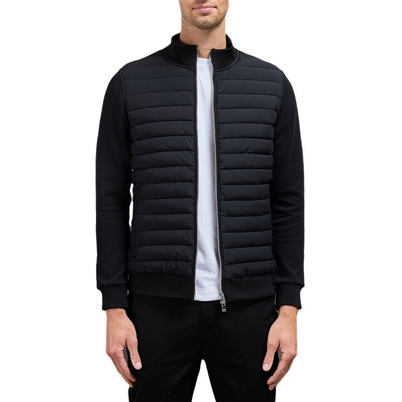 Drune | Ärmel Weste Reißverschluss Gepolstert Sommerjacke Herrenjacke