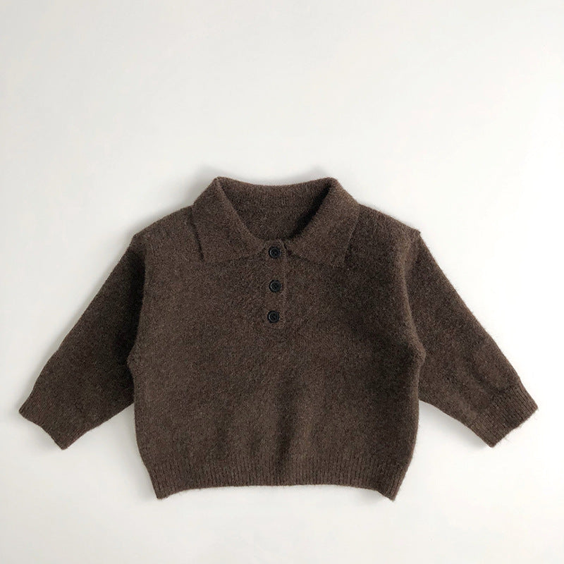 Drune | Baumwoll-Polo für Kinder Warm und Atmungsaktiv, Perfekt für kalte Tage