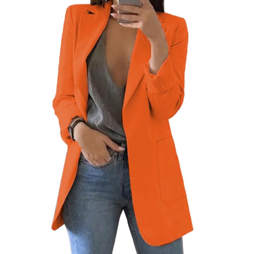 Drune | Damen Langarm Offene Strickjacke - Legere Passform