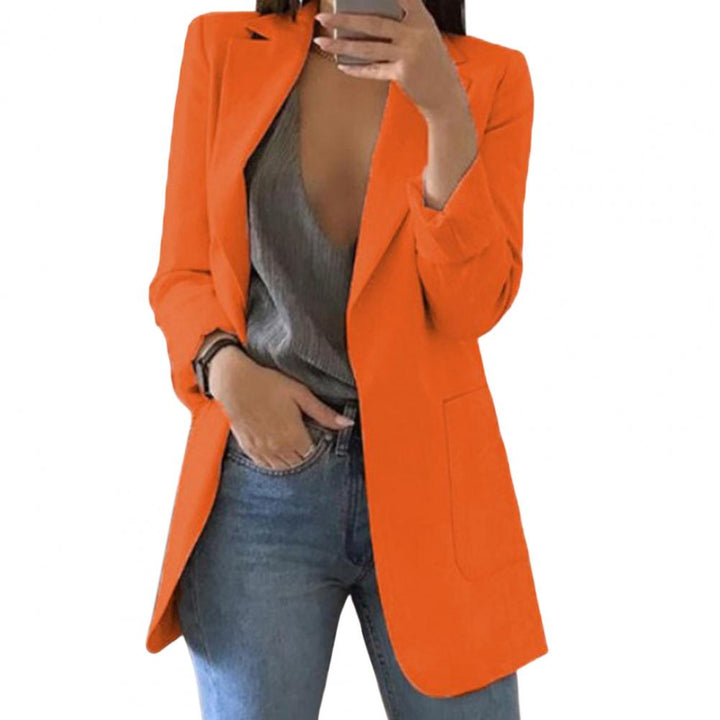 Drune | Damen Langarm Offene Strickjacke - Legere Passform