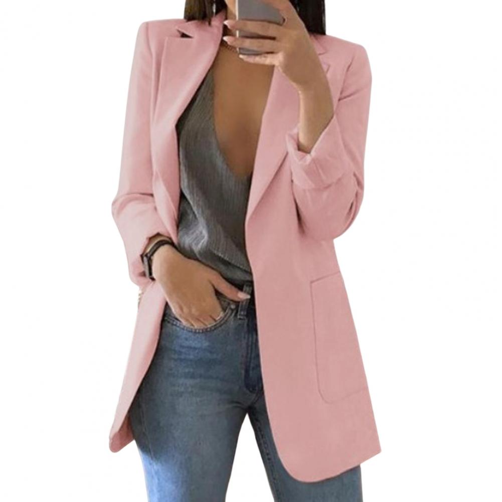 Drune | Damen Langarm Offene Strickjacke - Legere Passform
